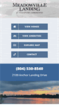 Mobile Screenshot of meadowvillelanding.com